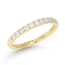 Lataa kuva Galleria-katseluun, Beat of Love – Created Diamonds ARTEMIS timanttirivisormus 0.33 G-H/VS keltakultaa
