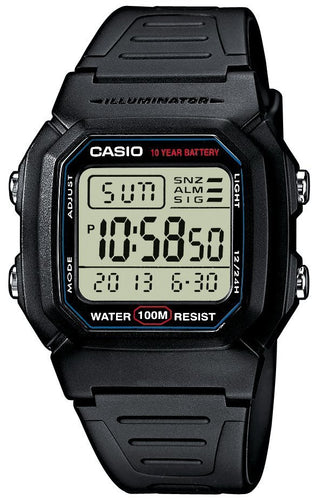 Casio W-800H-1AVES, rannekello