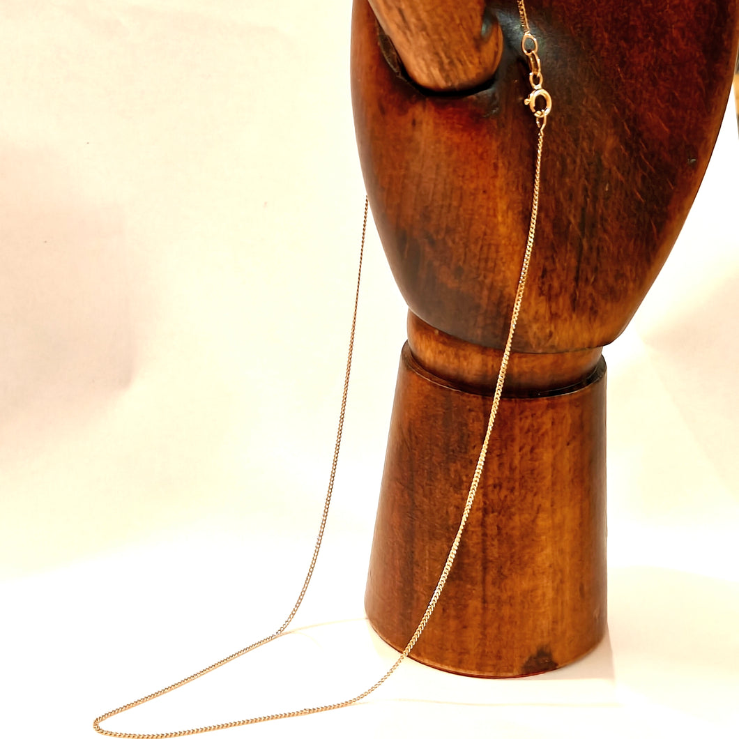 Panssariketju 44cm, kulta 14k, second hand