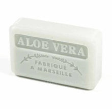Lataa kuva Galleria-katseluun, Savon De Marseille palasaippua Aloe Vera 125g
