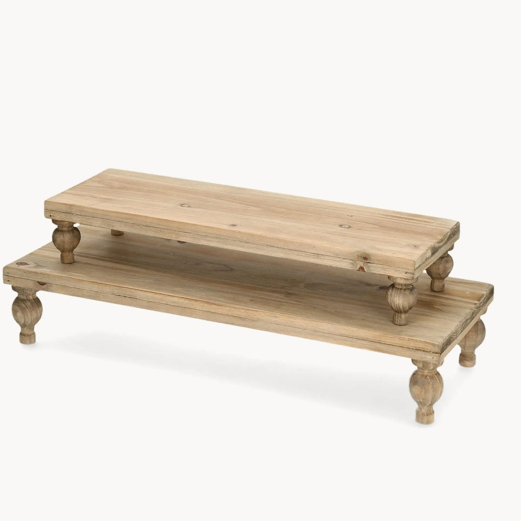 Korokepöytä Tyra 2kpl setti , vaalea puu, a lot decoration