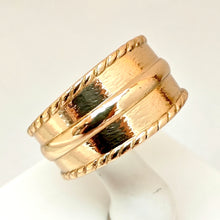 Lataa kuva Galleria-katseluun, Kalevala Karjaan sormus 17-, pronssi, second hand
