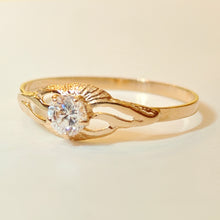 Load image into Gallery viewer, Kultasormus spinelli koko 18,5, second hand
