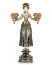 Load image into Gallery viewer, Kynttilänjalka Rouva Kani 44cm Vaaleanvihreä, A Lot Decoration
