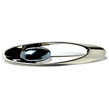 Lataa kuva Galleria-katseluun, Iso rintaneula hematiitilla, korumetalli, second hand
