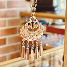 Lataa kuva Galleria-katseluun, Kalevala Kuutar kaulakoru, kiillotettu pronssi, second hand
