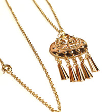 Lataa kuva Galleria-katseluun, Kalevala Kuutar kaulakoru, kiillotettu pronssi, second hand
