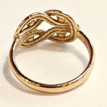 Lataa kuva Galleria-katseluun, Kalevala Teljänneito sormus 18,5, kiillotettu pronssi, second hand
