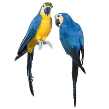 Lataa kuva Galleria-katseluun, Luonnollisen kokoinen papukaija koriste 43cm A Lot Decoration

