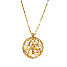 Lataa kuva Galleria-katseluun, Kalevala Helsinki kaulakoru 60cm, kiillottettu pronssi, second hand
