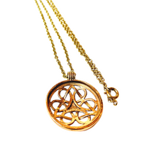 Lataa kuva Galleria-katseluun, Kalevala Helsinki kaulakoru 60cm, kiillottettu pronssi, second hand
