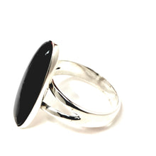 Lataa kuva Galleria-katseluun, Spektroliitti sormus 80-luvulta koko 17, hopea, second hand
