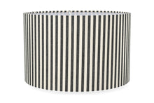 Load image into Gallery viewer, Lampunvarjostin sylinteri raidallinen, halkaisija 40cm, A Lot decoration
