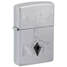 Load image into Gallery viewer, Zippo sytytin 250 Odin Hammer Design
