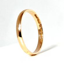 Lataa kuva Galleria-katseluun, Eino Westerback 18k kultasormus 2,5mm 18,5 v. -62 second hand
