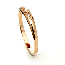 Load image into Gallery viewer, Kotimainen 14k timanttisormus 0,03ct koko 19- v. -89, second hand

