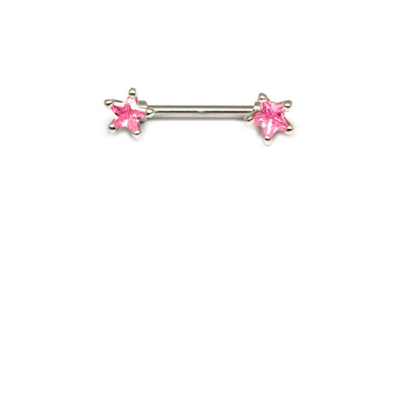 Nipple Star Claw Set, Light Pink, Nännikoru - Kirurginteräs 316L